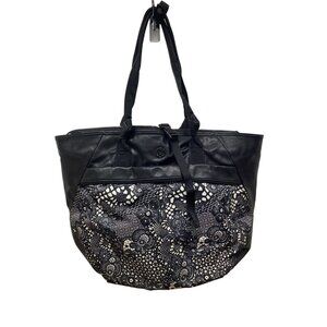 LuluLemon Leather tote bag